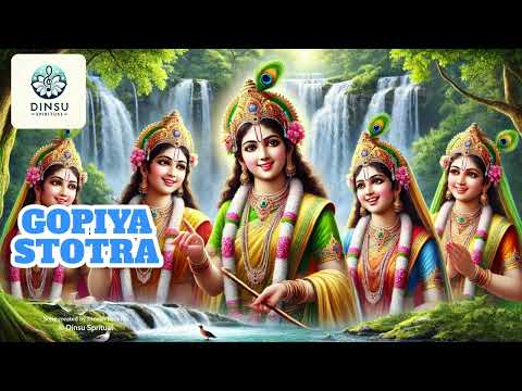 गोपियाँ स्तोत्र (Gopiya Stotra) | Sanskrit Devotional Song | Dinsu Spiritual