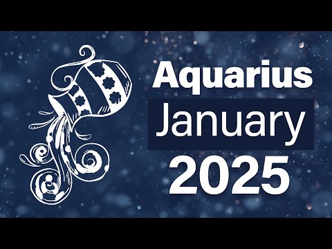 Aquarius January 2025 Horoscope | Monthly Horoscope