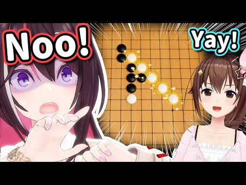 AZKi lost at Gomoku with the Fastest Speed【Hololive】