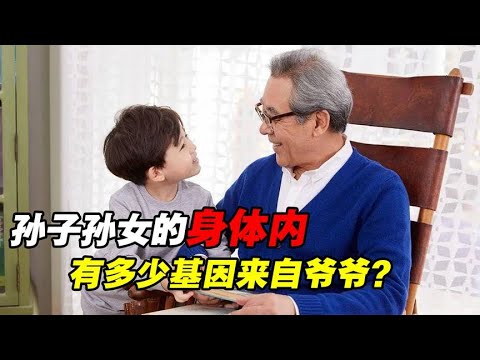 孙子有多少基因来自爷爷？现代人体内，还有几千年前先祖的基因吗