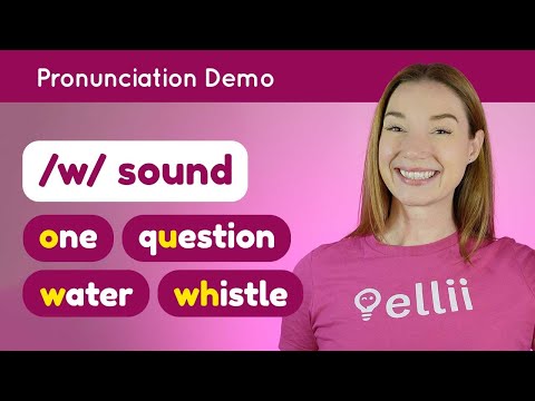 Pronouncing /w/ – English Pronunciation Lesson (Part 1)