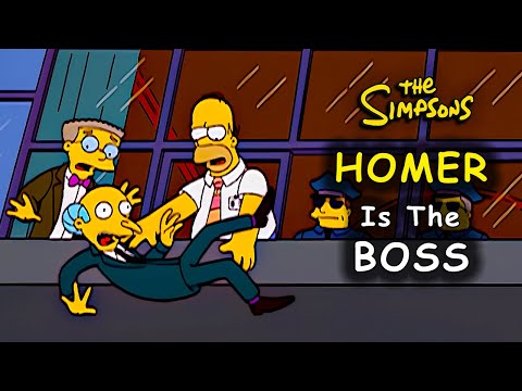 What Happens When Homer Becomes The CEO Of The Plant? | The Simpsons Recap