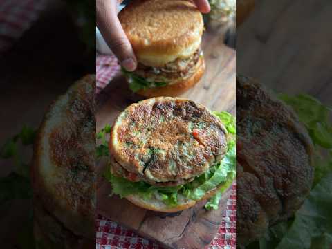 Macdonalds styleMcEgg burger recipe #recipe #shorts