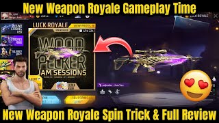 FF New Weapon Royale Full Review | FF New Weapon Royale 1 Spin Trick | New Weapon Royale Today