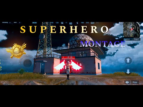 SUPERHERO — BGMI Best Editing Montage Best Beat Sync Montage !! 😈