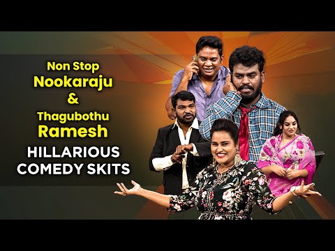 Non Stop Nookaraju & Thagubothu Ramesh Comedy Skits September Month 2024 | Jabardasth | ETV Telugu