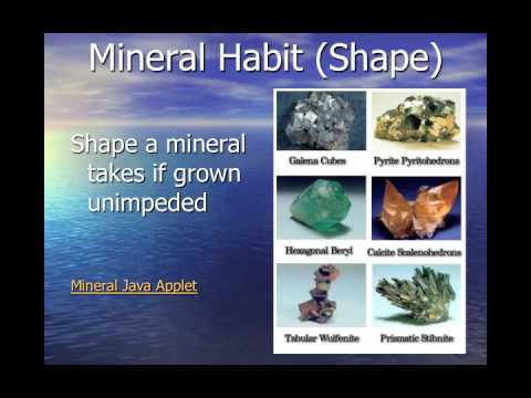 MIneral Properties