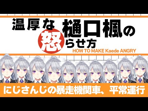 温厚な樋口楓の怒らせ方 【にじさんじ切り抜き】