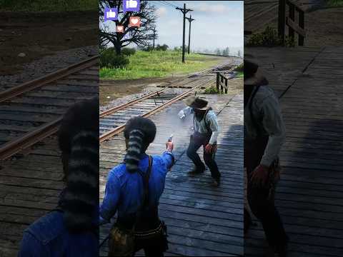 Why Robbing in RDR2 is SO Fun!  #shorts #short #rdr2