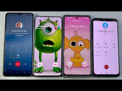 Incoming Call Samsung Galaxy S20 Plus + Samsung Galaxy Note 20 + Redmi 9c + Honor A7