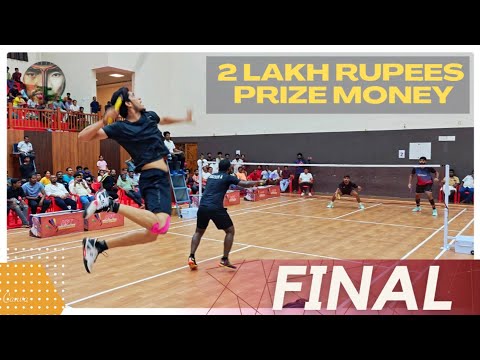 LOKESH/NAVEEN VS GANESH/ARJUNKRISHNAN:ANITHA PARTHIBAN NATIONAL BADMINTON TOURNAMENT THANJAVUR 2025