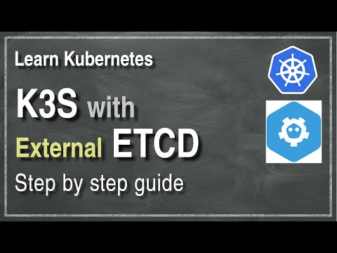 [ Kube 80.1.1 ] Set up Rancher K3S cluster with external etcd datastore