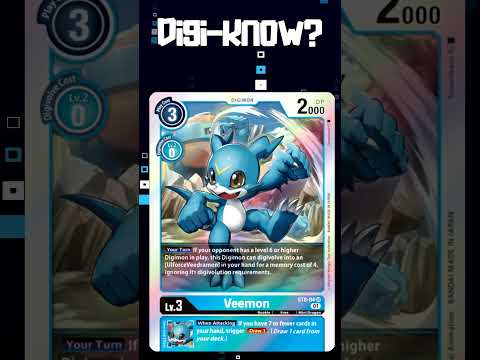 #DigiKnow the DigiBeetle from DW2 is in the #DigimonCardGame? #digimontcg #digimon #shorts