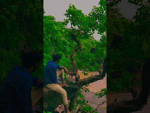 Satna water fall #love #aesthetic #sad #song #nature #newsong #bollywood #ronaldo #barish #lyrics