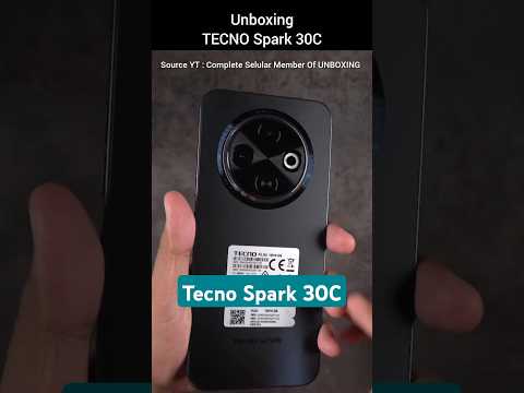 Unboxing TECNO Spark 30C | Hp 1 Jutaan Terbaik Tecno #tecnospark30c #tecno #tecnospark