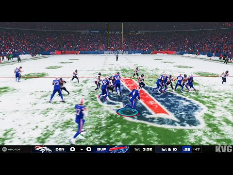 Madden NFL 25 - Denver Broncos vs Buffalo Bills - Gameplay (PS5 UHD) [4K60FPS]