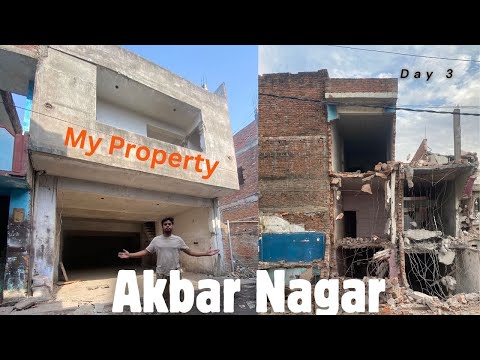 अपना घर खुद तोड़ना पड़ा | Akbar Nagar Lucknow | Ronnie Yadav #vlog #akbarnagar #yogi #modiji