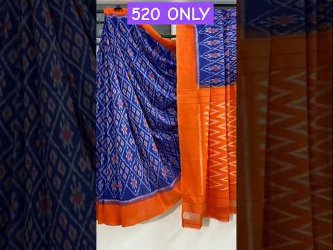 Office Wear  linen cotton Ikkat Design sarees WHATSAPP 9790271649 With Blouse Trending