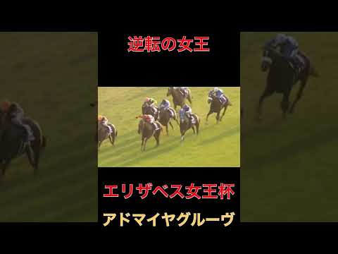 逆転の女王アドマイヤグルーヴ【エリザベス女王杯】#競馬