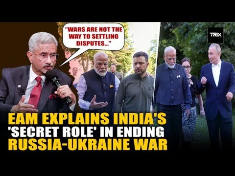 "Negotiation shouldn't be..." Jaishankar on India's ‘secret role’ in resolving Russia-Ukraine war