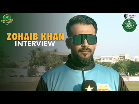 Zohaib Khan Interview | Sialkot Region vs Peshawar Region | Day 3 | Quaid-e-Azam Trophy Final | PCB