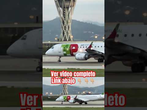 TAP Air Portugal despegando Barcelona #youtubeshorts #remix #aviation #planespotting #shorts #short