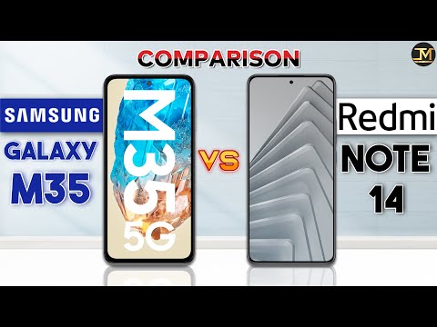 Redmi Note 14 vs Samsung Galaxy M35 : Which Phone is Best❓🤔