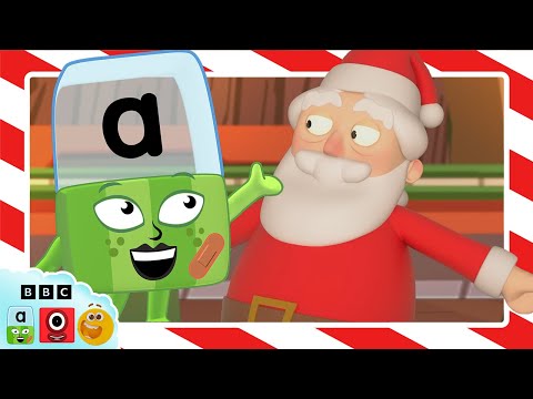 🦌 Santa, Please Stop Here! 🎅 | Learn to Read Christmas Special | @officialalphablocks