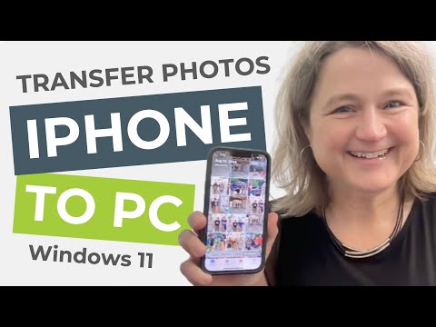 Copy Photos from iPhone to PC (WINDOWS 11) - Get Your Photos Off Your Phone