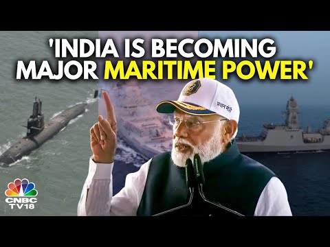 INS Surat, INS Nilgiri & INS Vaghsheer: PM Modi Commissions 3 Naval Ships In Mumbai | N18V CNBC TV18