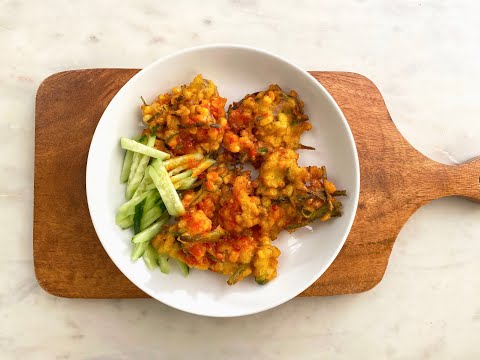 Cucur Jagung Sedap (Corn Fritters)