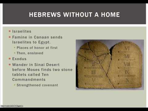 Hebrew People Video Lecture