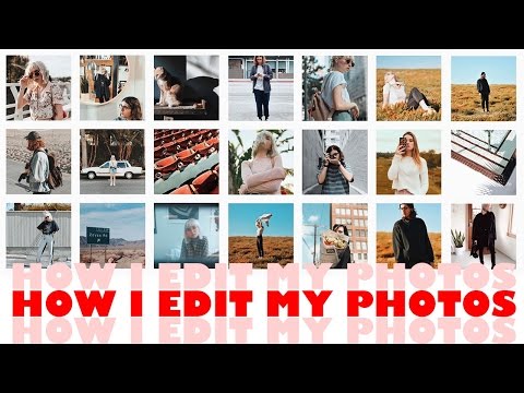 How I Edit My Instagram Photos!