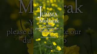 Jumma Mubarak Status || @hunainahmed3332