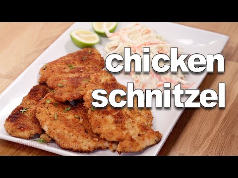 How to make Best Chicken Schnitzel at Home | Chicken Schnitzel Recipe Easy