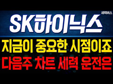 SK하이닉스 주가 전망. 다음주 세력 운전은 이렇게 이어집니다. 미리 준비할게요. (핵심 편집)