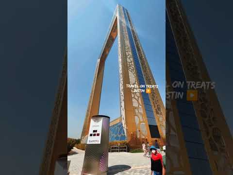 world largest picture frame one and only Dubai frame