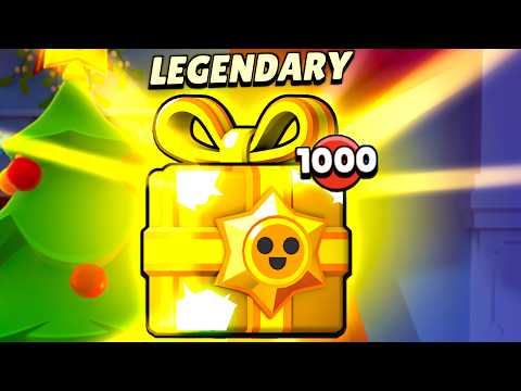 I Opened 1000 LEGENDARY Presents.. here's what happened!!!