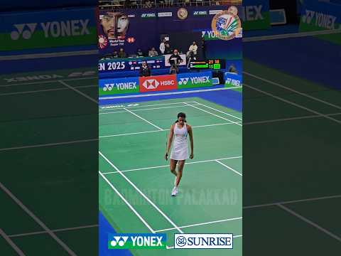 PV Sindhu On Fire🔥🤯💥💥#badminton #pvsindhu #yonexsunriseindiaopen2025