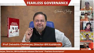 Prof. Debashis Chatterjee on Release of Book | #fearlessgoverance #kiranbedi #leadership #women