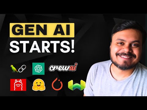 GenAI Roadmap for Beginners | End-to-End GenAI Course 2025 | CampusX