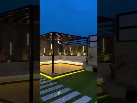 Terrace designs,terrace makeover.#modernpergola#interiordesign