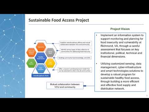 "Sustainable Food Access through Sensing, Data Analytics, & Community Engagement" - Nasibeh Zohrabi