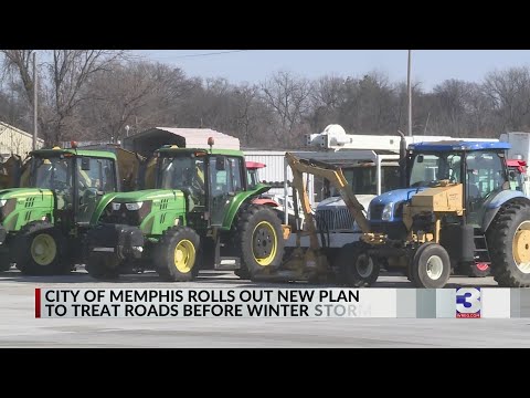 City of Memphis has new plan to treat roads before winter storm