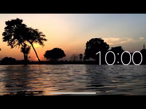 10 Minute Timer - Peaceful Healing Music