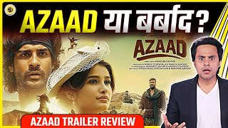 Azaad Trailer Review | Ajay Devgn | Aaman Devgn | Rashaa Thadaani | RJ Raunak