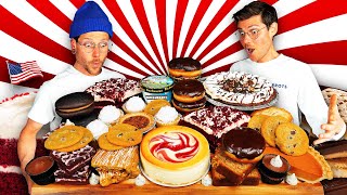 THE 16LB AMERICAN DESSERT CHALLENGE! | 27,000 Calories