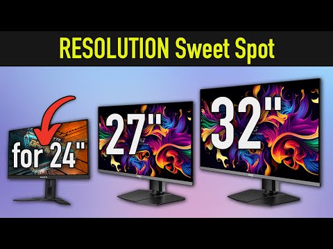 Your Guide to Buying the Perfect Monitor: 24 vs 27 vs 32-inch for 1080p, 1440p, 4K (OLED & IPS)