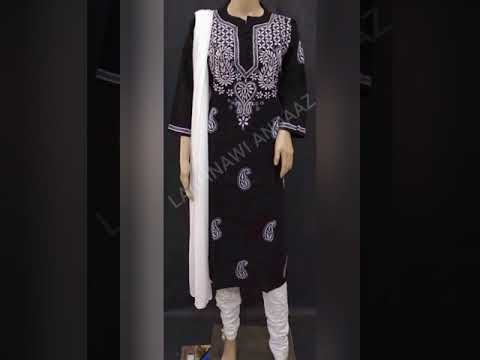 #tiktok #lucknowi #chikankari FANCY LUCKNOWI CHIKANKARI DRESSES