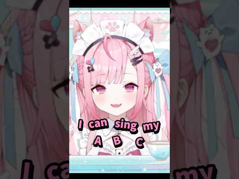 結城さくながABCソングを歌う 【ENG Sub】Yuki Sakuna sings ABC song #vtuber  #結城さくな #vtuberclips  #anime